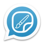 Logo of Create Stickers for WhatsApp android Application 